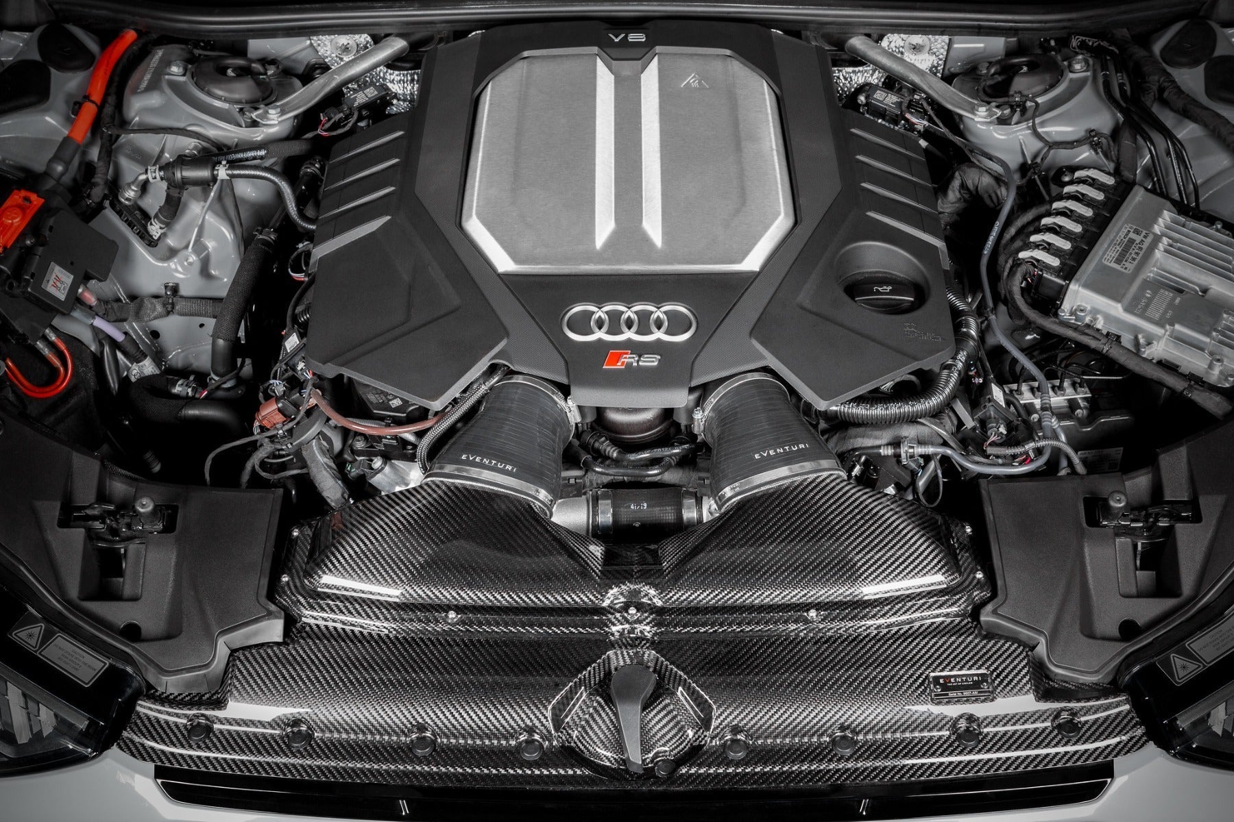 Eventuri Gloss Carbon Fibre Intake System - Audi RS6 | RS7 C8