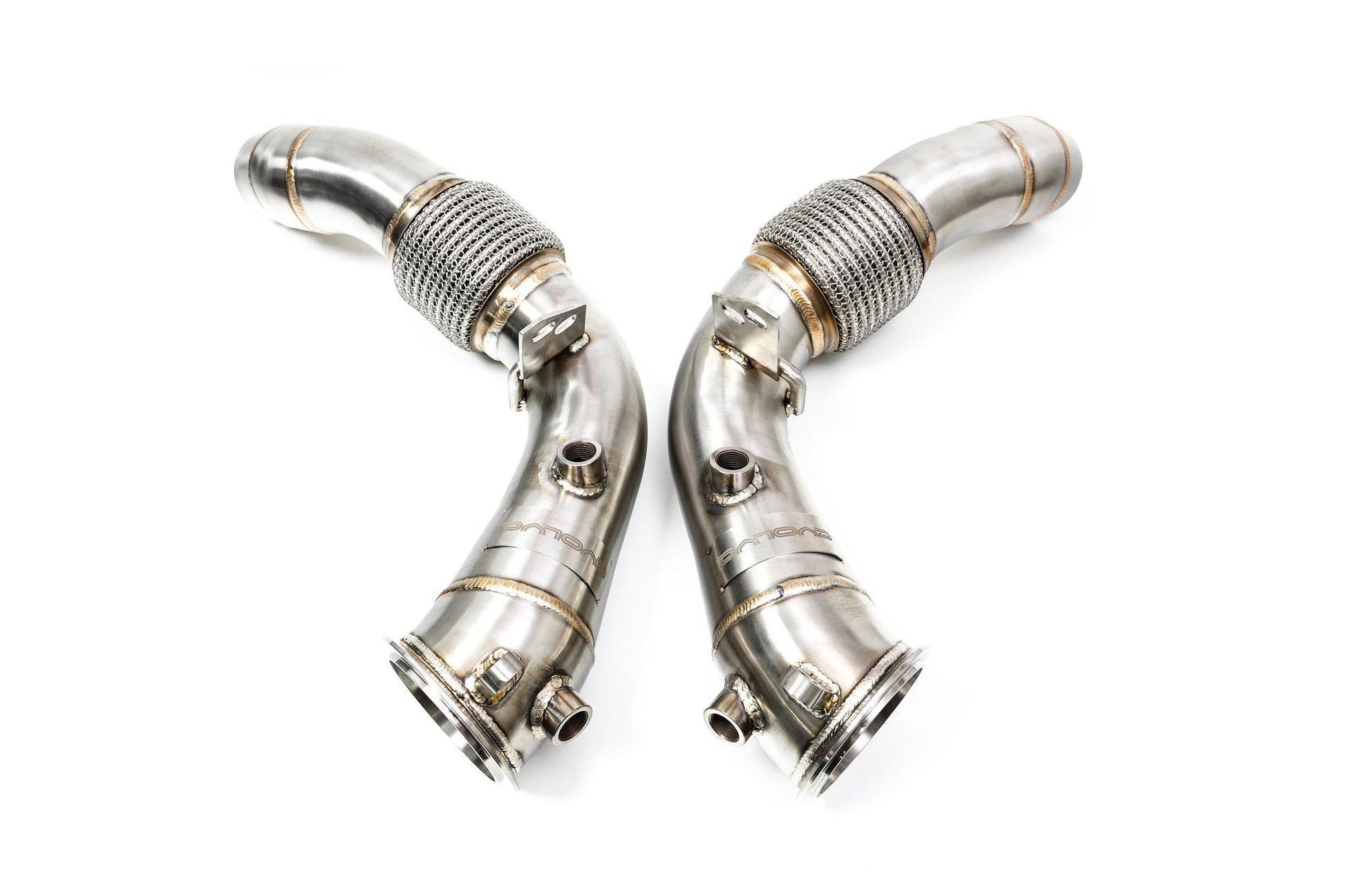 Evolve Catless Turbo Downpipes - BMW F10 M5 | F12/F13 M6 (S63) - Evolve Automotive