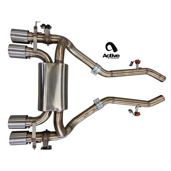 G80 M3 and G82 M4 Valved Rear Axle-back Exhaust - Active Autowerke