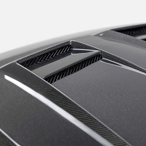 Seibon Carbon DV-Style Carbon Fiber Hood for 2022 VW Golf MK8