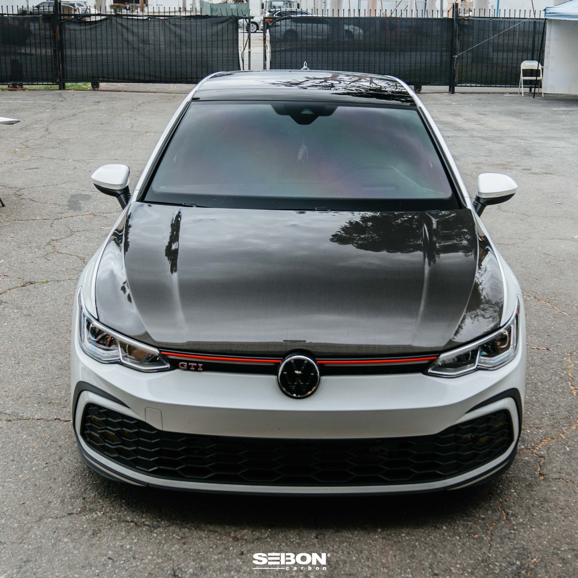 Seibon Carbon OEM-Style Carbon Fiber Hood for 2022 VW Golf MK8