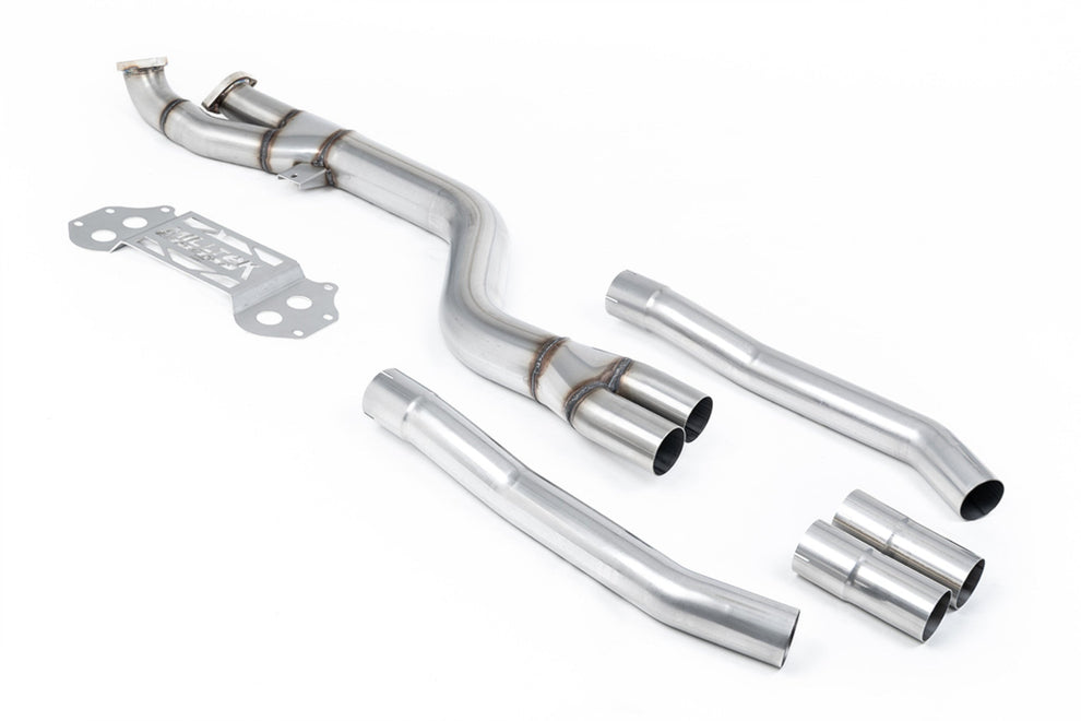 Milltek OPF/GPF Bypass Non-Resonated (Louder) Single Pipe For OE Axle Back Only - BMW G80 | G81 M3 | G82 M4