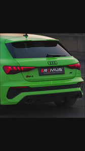 REMUS AUDI RS3 SPORTBACK GPF BACK EXHAUST SYSTEM (8Y)