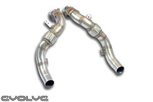  Supersprint Catless Turbo Down Pipes - BMW F85 X5M | F86 X6M - Evolve Automotive