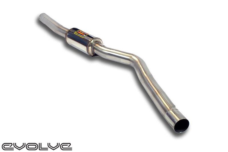 Supersprint Centre Pipe (Resonated) - BMW 1 Series F20/F21 M135I/M140I | 2 Series F22 M235I/M240i - Evolve Automotive