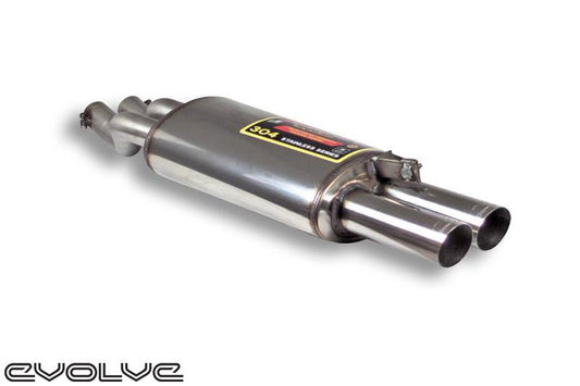 Supersprint Racing Rear Exhaust - BMW 3 Series E30 M3 2.3 | 2.5 - Evolve Automotive