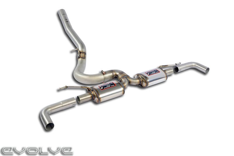 Supersprint Racing Rear Exhaust - BMW F40 M135i - Evolve Automotive