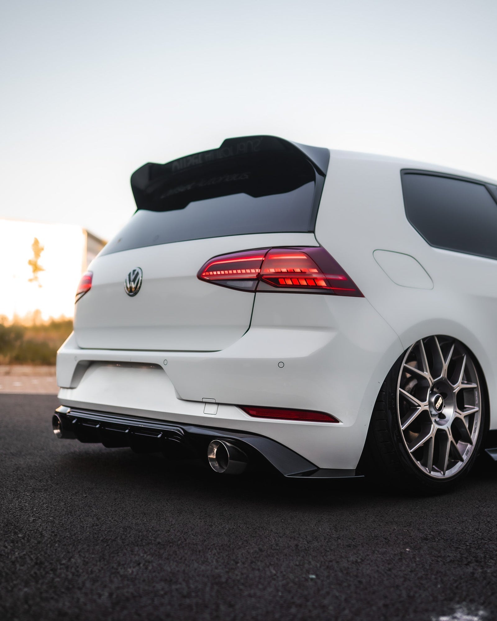 Zaero Design EVO-1 Gloss Black Rear Spoiler - VW Golf / GTI / R MK7 & MK7.5 (2013-2020)