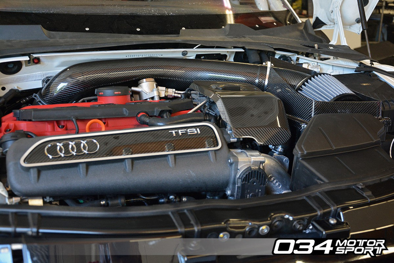 Race haus Intake system 034Motorsport Carbon Fibre Cold Air Intake System - Audi TT RS (8J) and RS3 (8P)