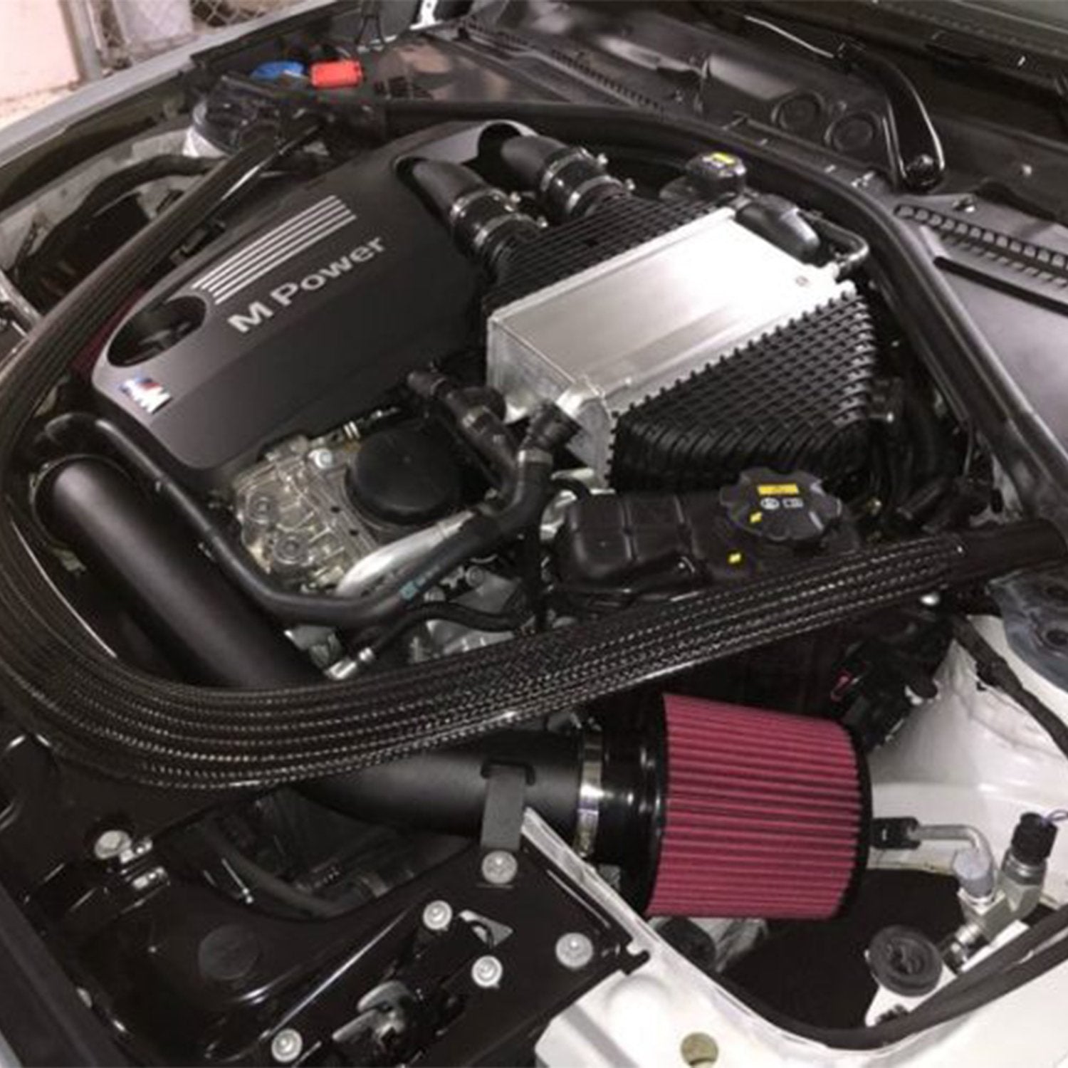 Race haus Intake VRSF High Flow Upgraded Air Intake Kit 15-18 BMW M3 & M4 F80 F82 S55