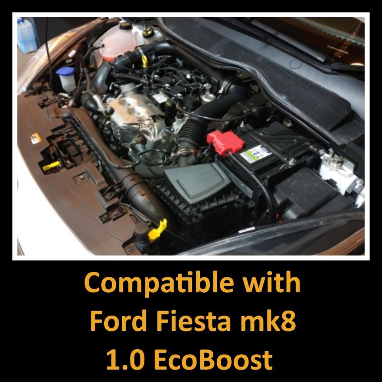 1.0 Ecoboost Ford Fiesta MK8 Black Performance Intake Kit