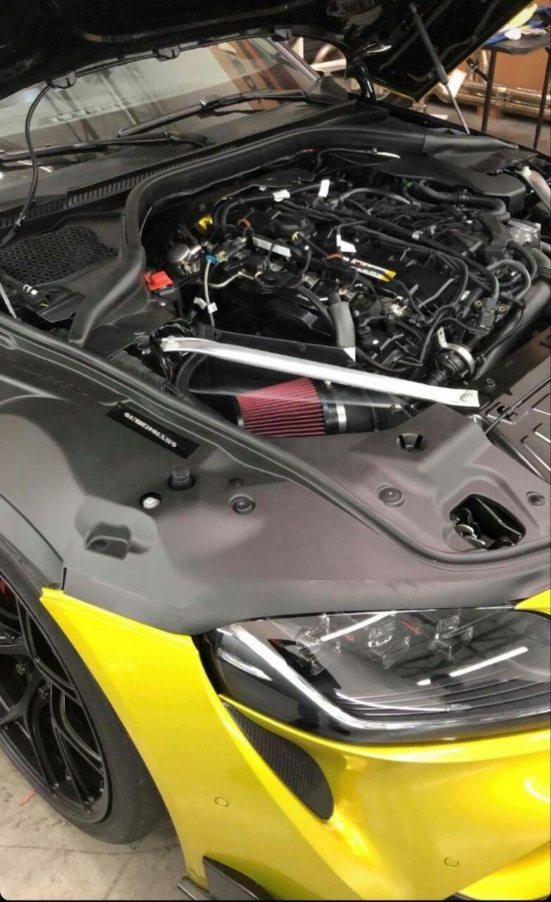 Race haus heat shield MST Performance Clear Cover to fit Supra A90 & BMW Z4 M140i