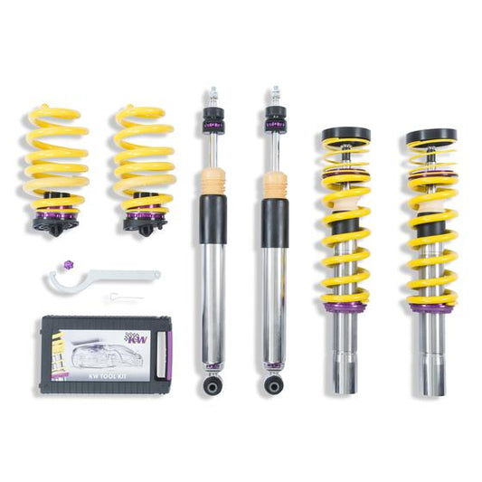 KW Coilover suspension V3 Inox - A4, A5 (8W5, 8WD, B9, F5A, F5F)