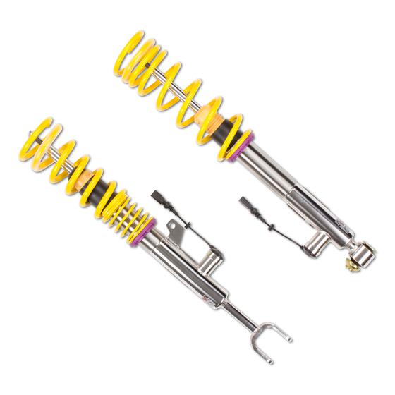 KW DDC - ECU coilovers inox - (1 Series)