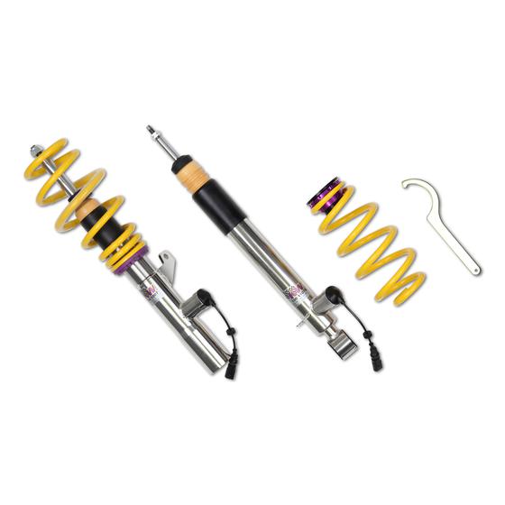 KW DDC - ECU coilovers inox - (1 Series, 2 Series)