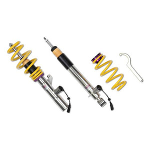 KW DDC - ECU coilovers inox - (1 Series, 2 Series)