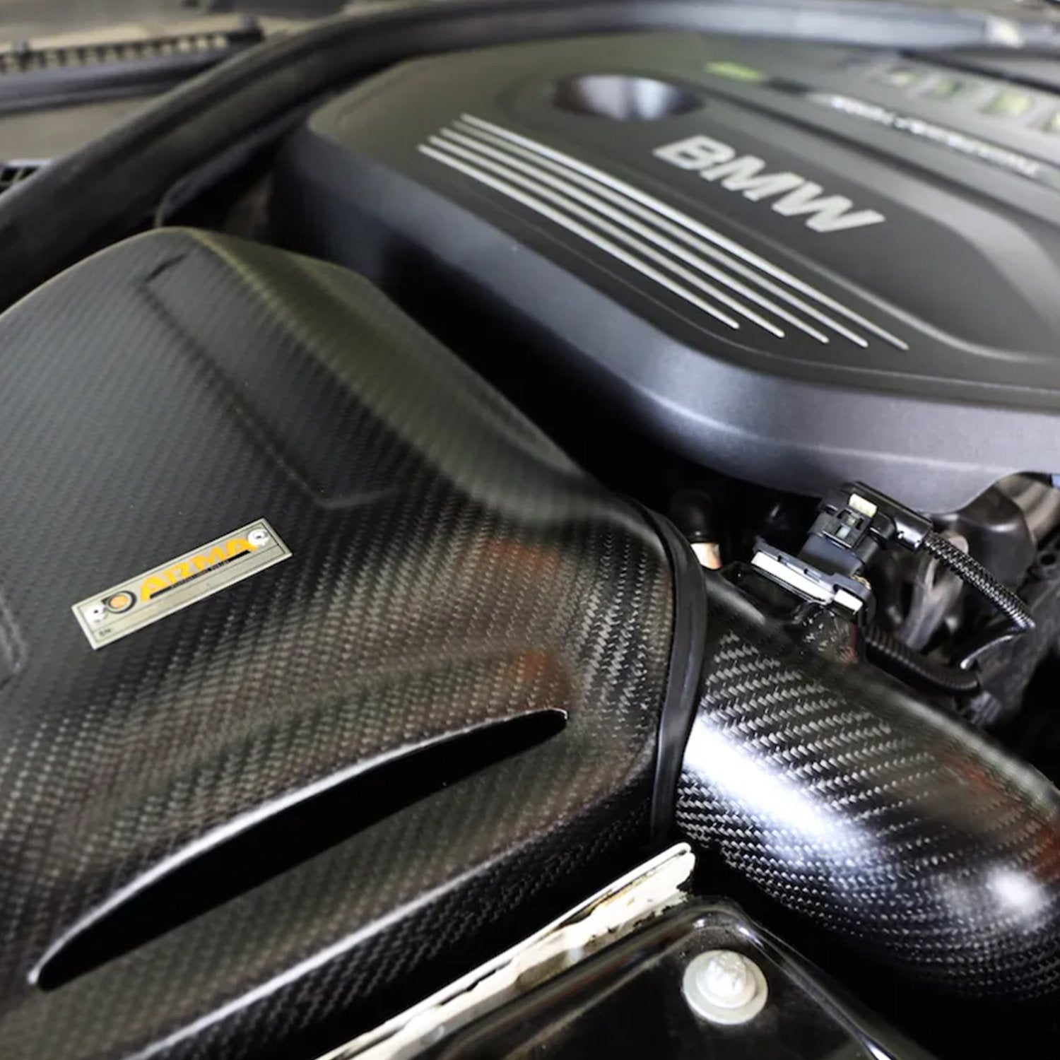 Race haus Intake Armaspeed BMW B58 F20 F22 M140i M240i Carbon Fibre Cold Air Intake (340i, 440i)