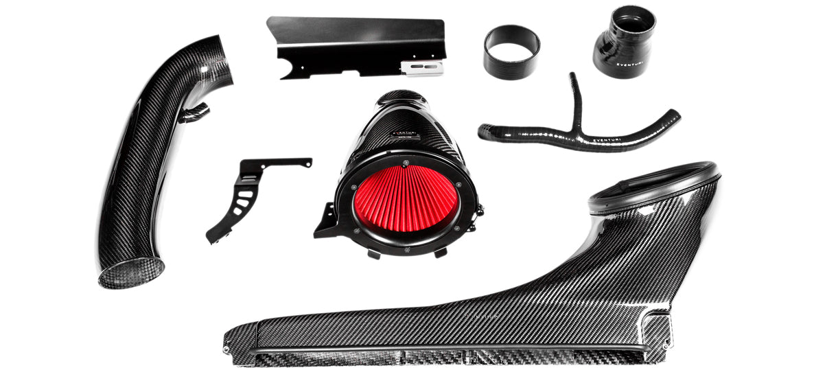 Race haus Intake system Eventuri Audi 8Y RS3 Gloss Carbon Fibre Intake System