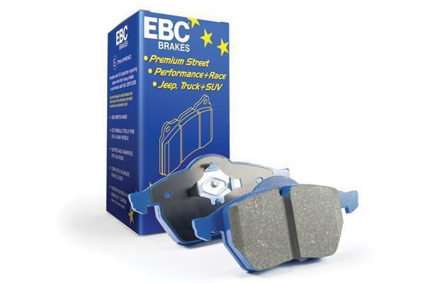 Race haus Brake Pads EBC Audi 8S 8V Bluestuff Ndx Trackday Rear Brake Pads - Ate Caliper (RS3 & TTRS) DP52295NDX