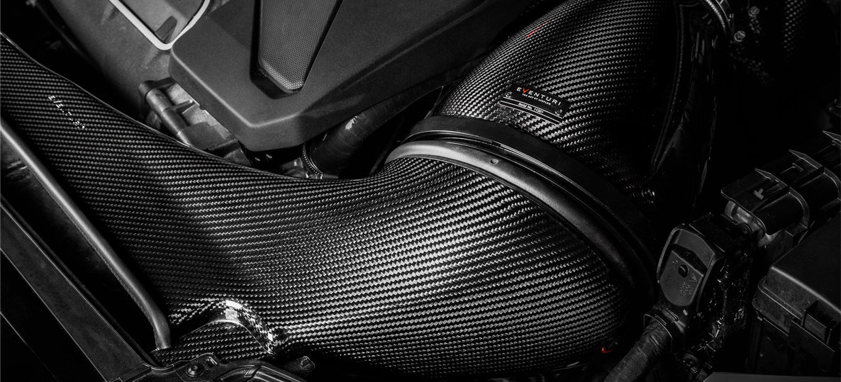 Race haus Intake system Eventuri Audi 8Y RS3 Gloss Carbon Fibre Intake System