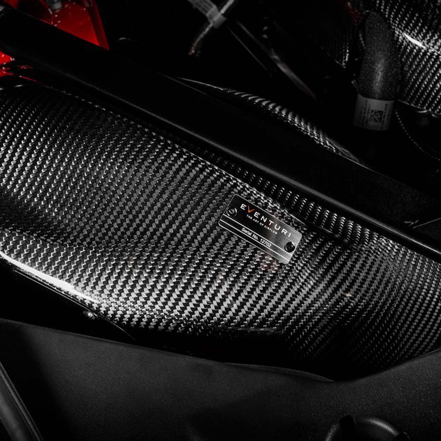 Race haus Intake Eventuri Toyota MK5 A90 Supra Black Carbon Intake System