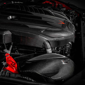 Race haus Intake Eventuri Toyota MK5 A90 Supra Black Carbon Intake System