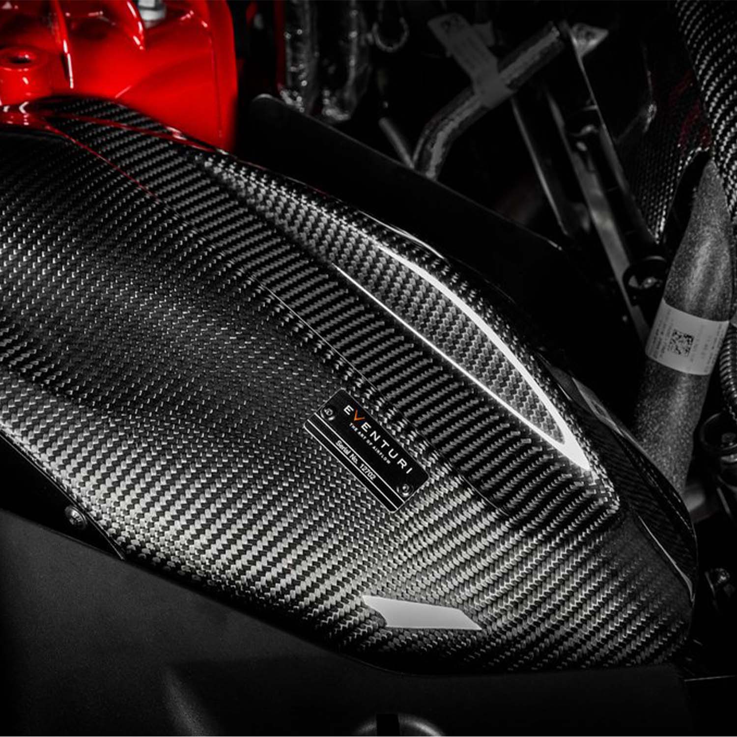 Race haus Intake Eventuri Toyota MK5 A90 Supra Black Carbon Intake System