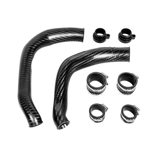 EVENTURI BMW S55 CHARGE PIPES IN CARBON FIBRE (F80 M3, F82 M4 & F87 M2 COMPETITION)
