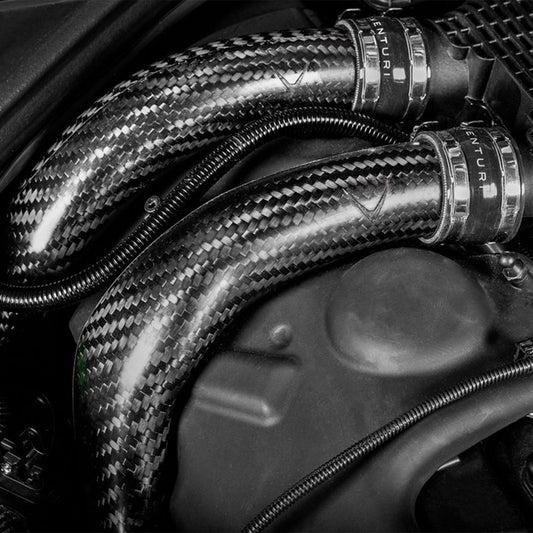 EVENTURI BMW S55 CHARGE PIPES IN CARBON FIBRE (F80 M3, F82 M4 & F87 M2 COMPETITION)