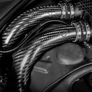 EVENTURI BMW S55 CHARGE PIPES IN CARBON FIBRE (F80 M3, F82 M4 & F87 M2 COMPETITION)