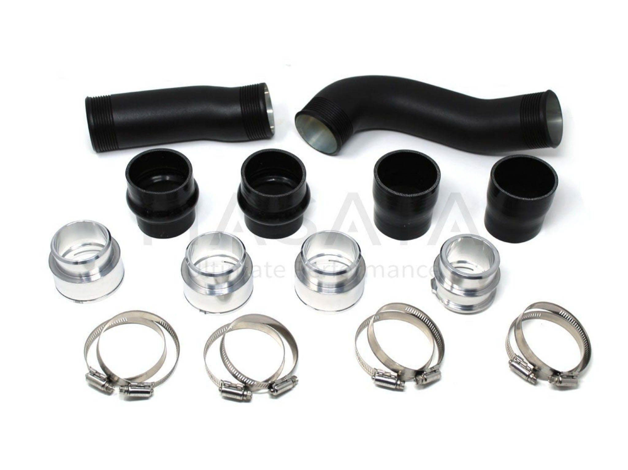 Race haus Piping Kit Masata BMW N47 F07 F10 F11 Aluminium Chargepipe & Turbo to Intercooler Pipe (518d, 520d & 525d)