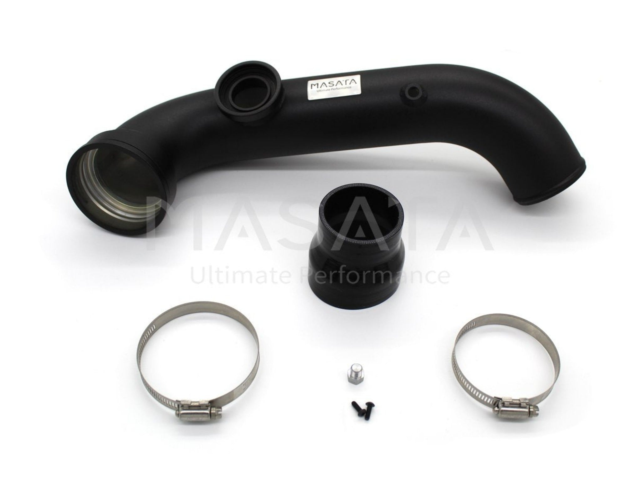 Race haus Chargepipe Masata BMW N54 E82 E90 E92 Aluminium Chargepipe with HKS BOV Blow Off Valve (1M, 135i & 335i)