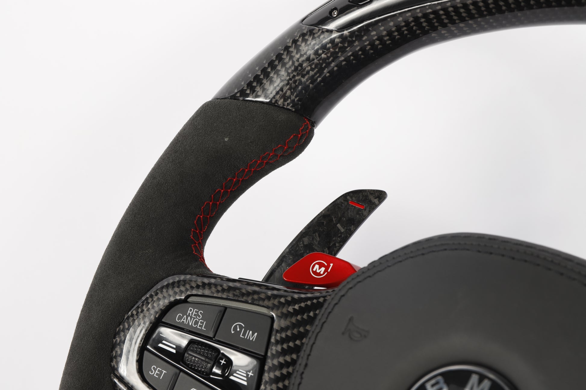 Custom Carbon/Alcantara Steering Wheel: BMW F4X, F9X, G-Chassis