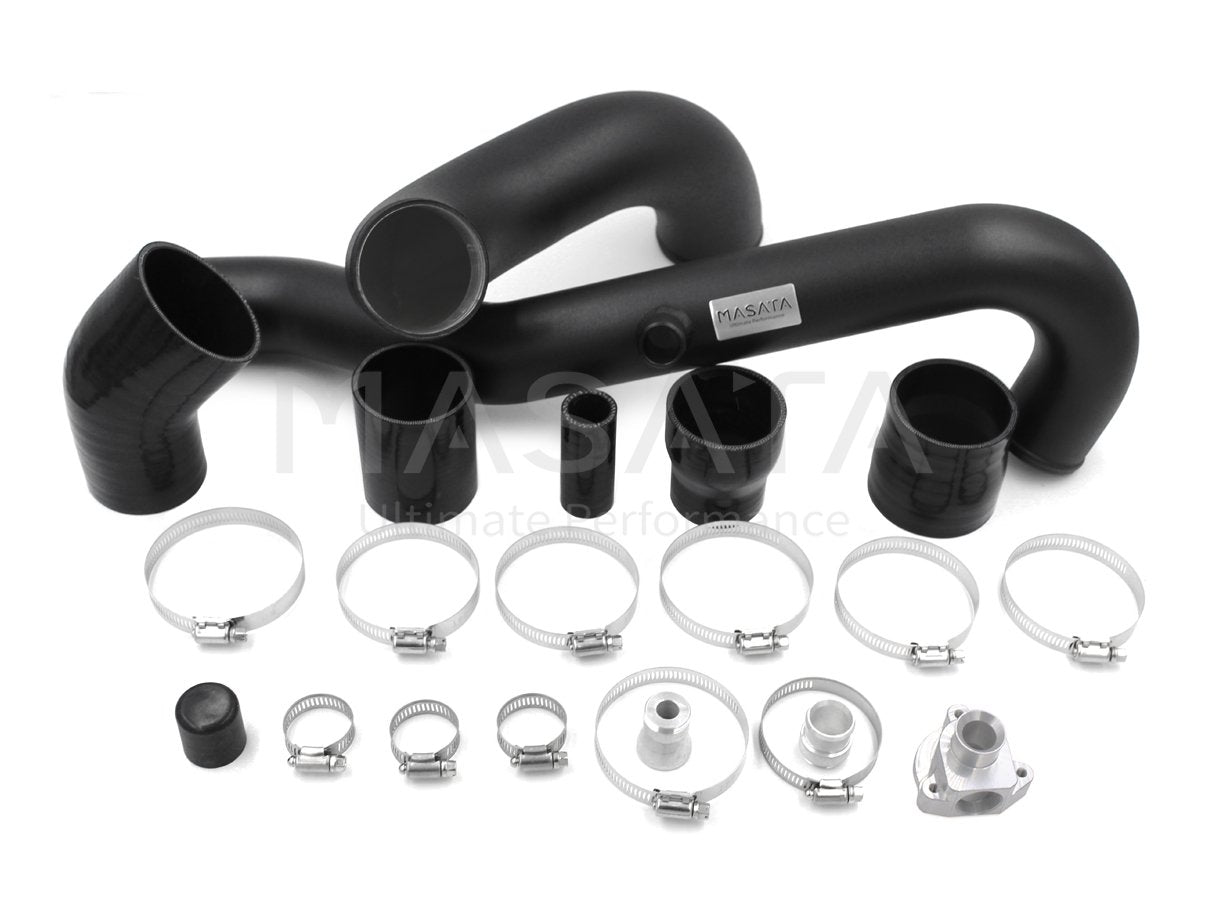 Race haus Piping Kit Masata Ford MK6 MUSTANG 2.3T Ecoboost Chargepipe & Turbo to Intercooler Pipe