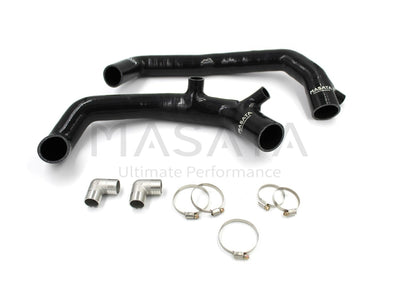 Race haus Piping Kit Masata BMW N54 E82 E90 E92 Silicone Inlets (1M, 135i & 335i)