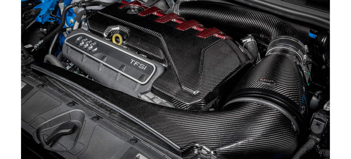 Race haus Intake system Eventuri Audi 8Y RS3 Gloss Carbon Fibre Intake System