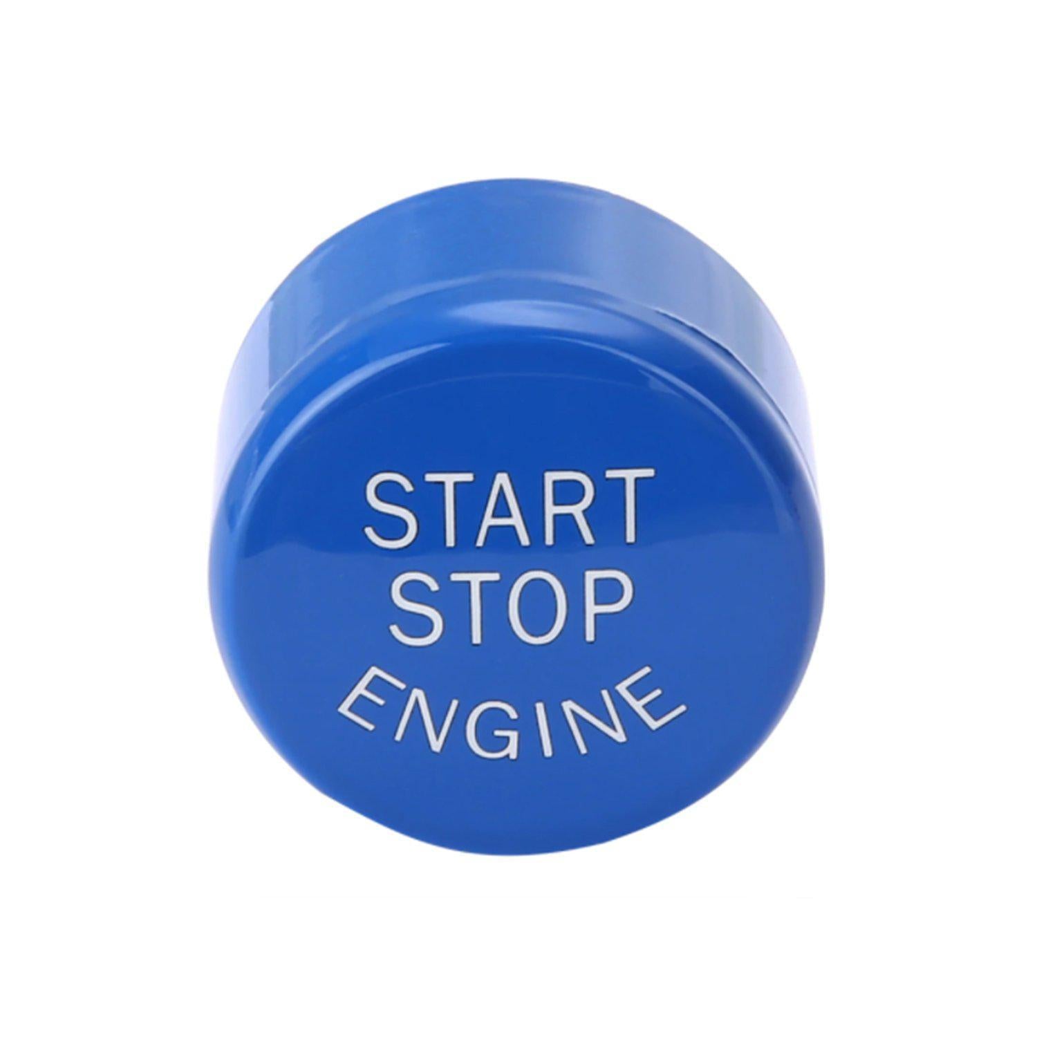 Race haus Buttons BMW F Series Start-Stop Engine Button In Blue