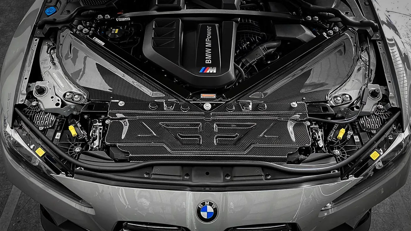 BMW G80 M3/ G82 M4 Carbon Fiber Radiator Cooling Slam Panel Cover