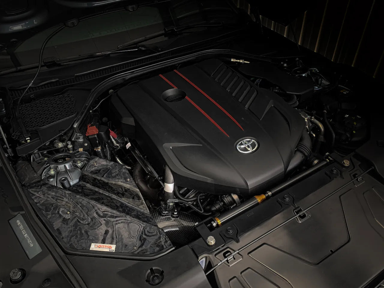 Race haus Intake Armaspeed Toyota Supra A90 MK5 3.0 Forged Carbon Fibre Cold Air Intake