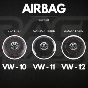 Volkswagen MK7 / MK7.5 Customisable Carbon Fibre / Alcantara / LED Steering Wheel
