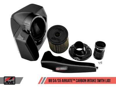 Race haus Intake system AWE Tuning AirGate Carbon Fibre Intake Kit - S4 S5, RS4 and RS5 B9