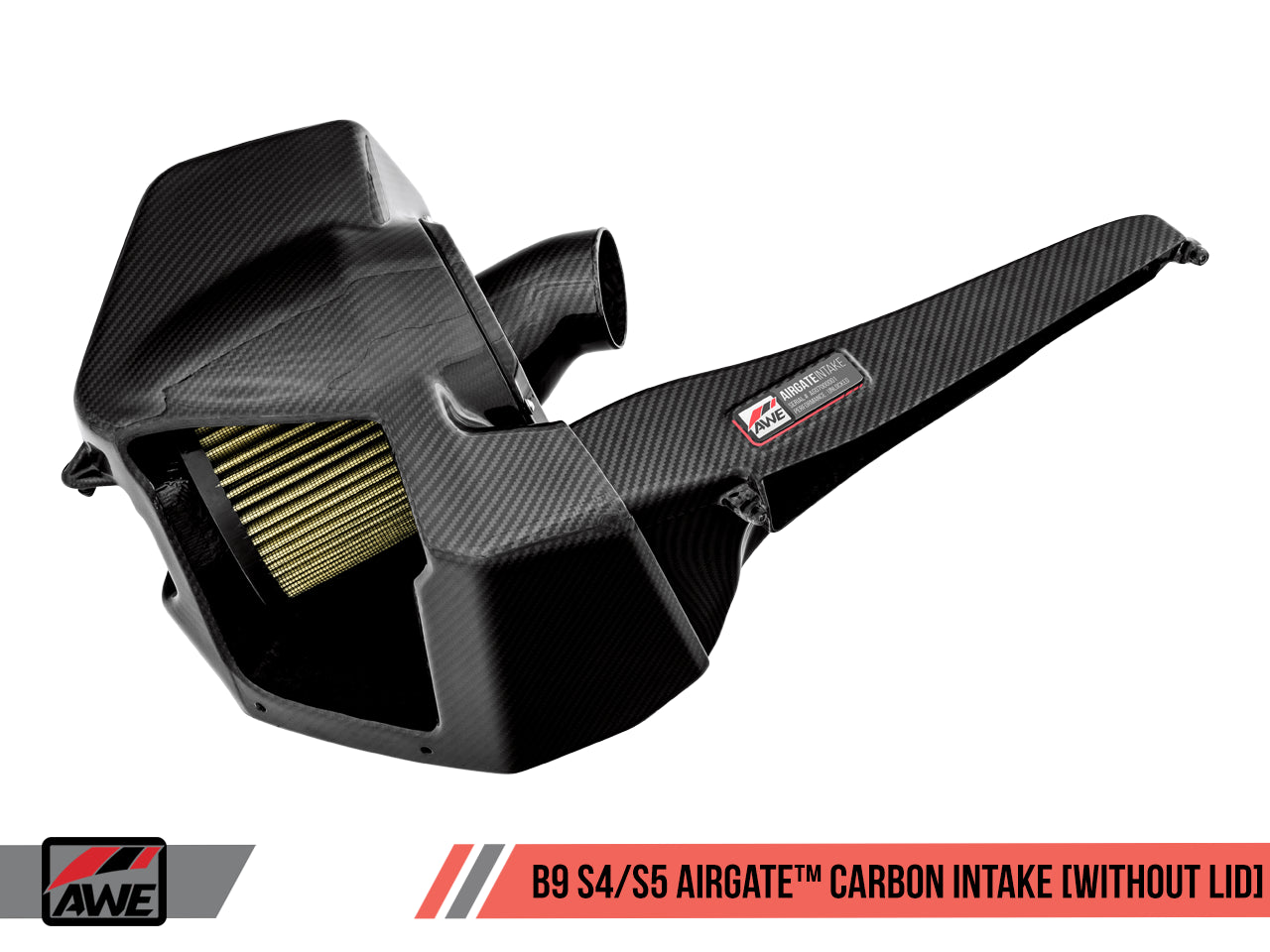 Race haus Intake system AWE Tuning AirGate Carbon Fibre Intake Kit - S4 S5, RS4 and RS5 B9