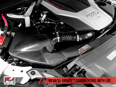 Race haus Intake system AWE Tuning AirGate Carbon Fibre Intake Kit - S4 S5, RS4 and RS5 B9