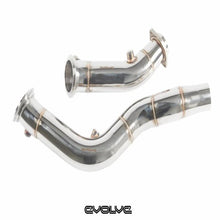  Race haus Downpipe Evolve BMW S55 3" Catless Downpipes For The F80 M3, F82 M4 & F87 M2 Competition