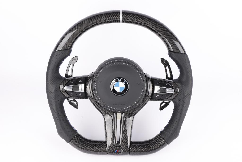 Custom BMW M-Sport Carbon Fibre/Alcantara Wheel