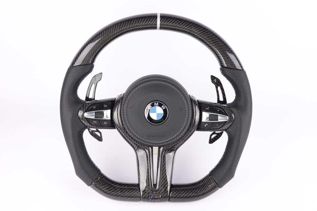 BMW M-Sport Style Customisable Carbon Fibre / Alcantara Steering Wheel