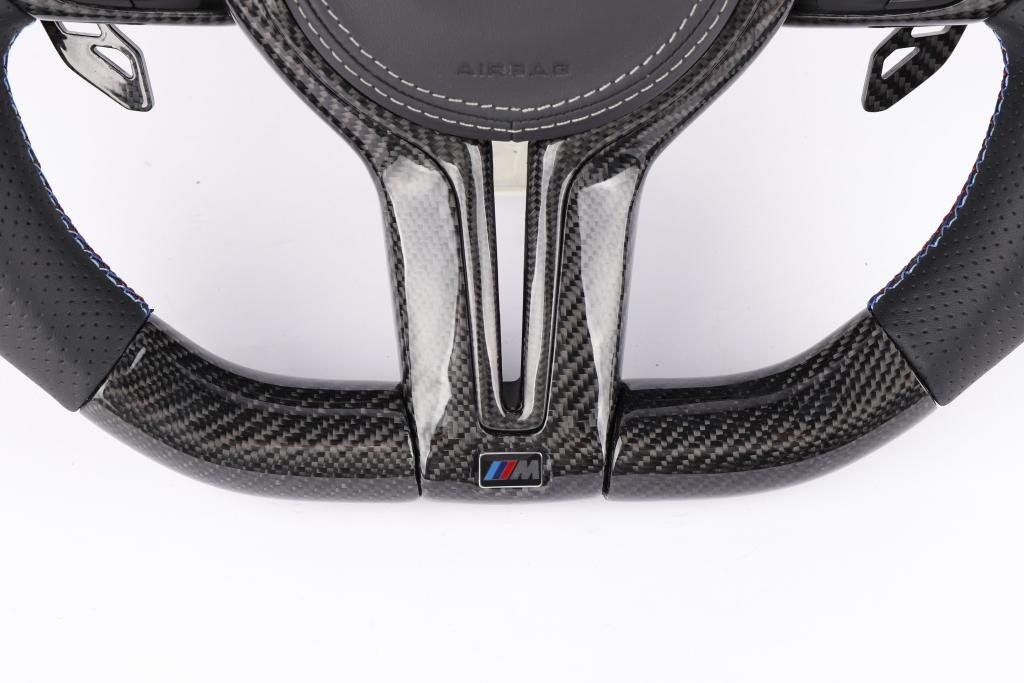 BMW M-Sport Style Customisable Carbon Fibre / Alcantara Steering Wheel