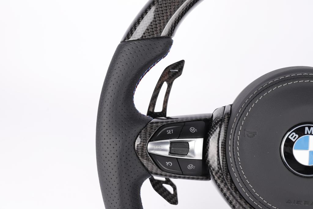 BMW Carbon fiber (complete steering wheel) LED Racing Steering Wheel F – 86  Regality