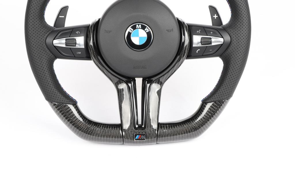 BMW M-Sport Style Customisable Carbon Fibre / Alcantara Steering