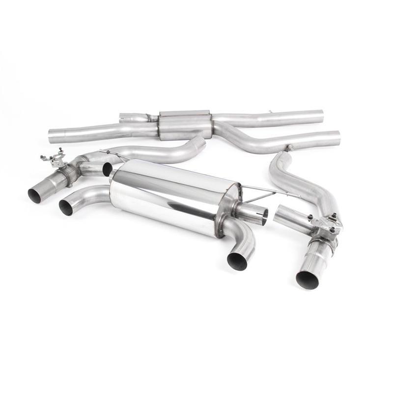 Race haus Exhaust Milltek BMW 2 Series F87 M2 Competition Coupã‰ Gpf/Opf Back Exhaust